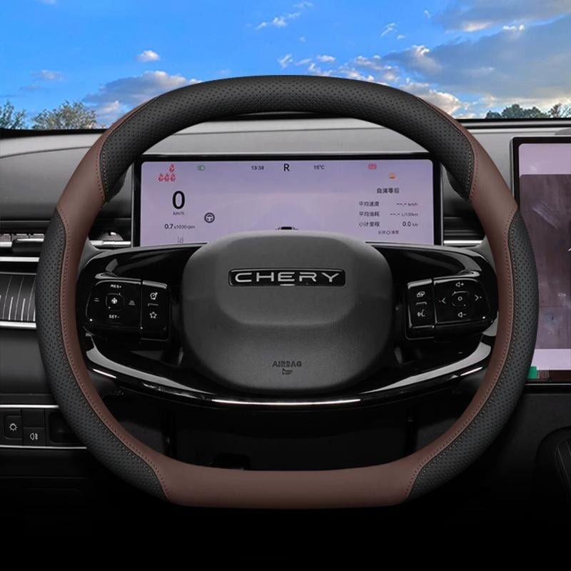 Chebaihu navlaka za volan — minimalistički stil, univerzalna ugradnja, za sve sezone, umjetna koža