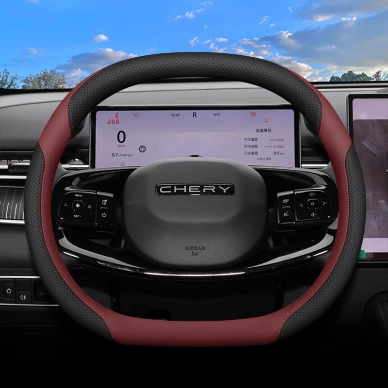 Chebaihu navlaka za volan — minimalistički stil, univerzalna ugradnja, za sve sezone, umjetna koža