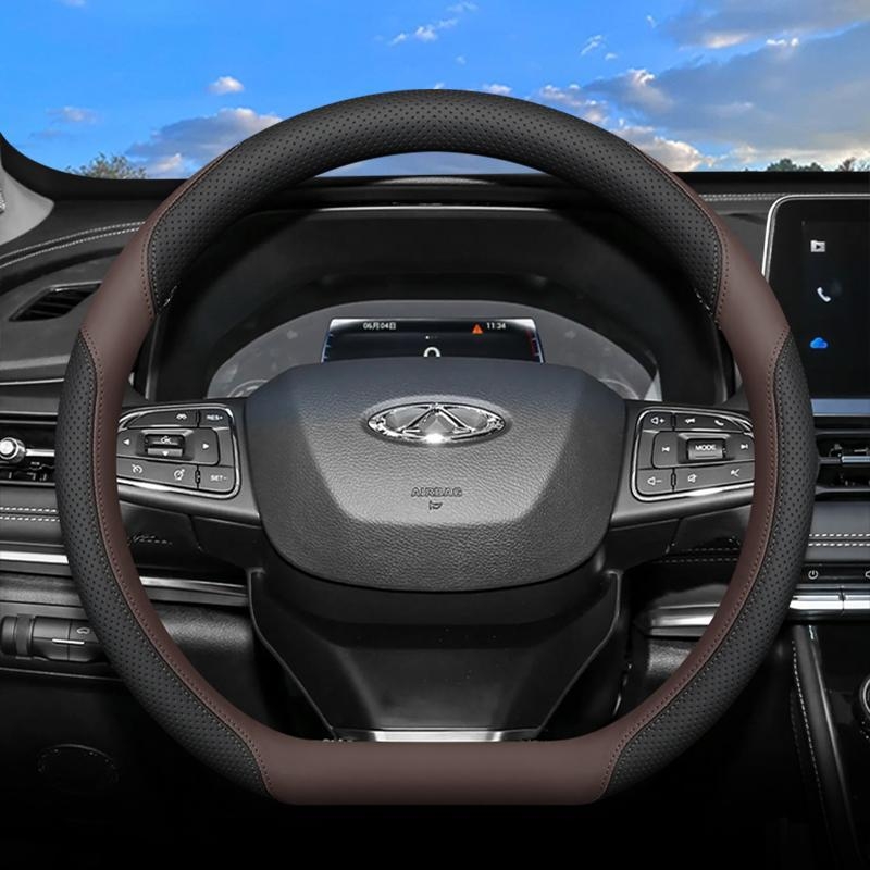 Chebaihu navlaka za volan — minimalistički stil, univerzalna ugradnja, za sve sezone, umjetna koža