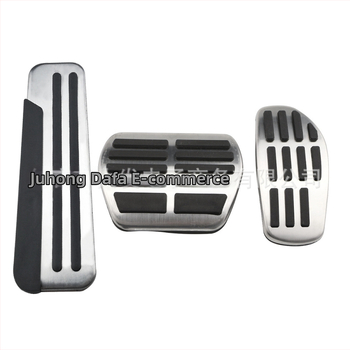 Nerūsējošā tērauda pedāļu komplekts gāzei un bremzēm ar pretslidināšanas virsmu, saderīgs ar Nissan X-Trail, Qashqai un Juke – Zīmols Oems