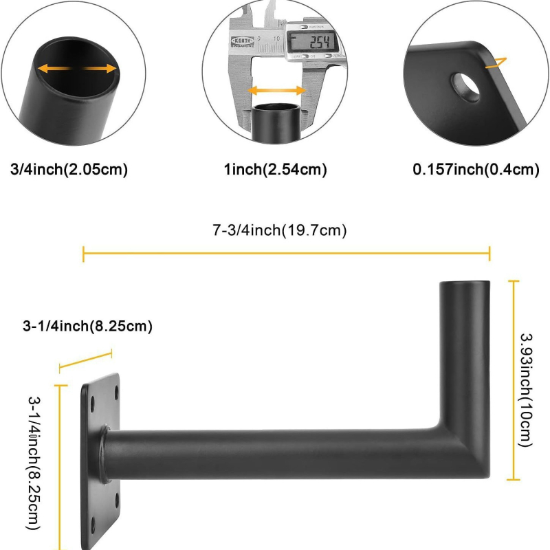 Στήριγμα ανεμοδείκτη με εθνικό πρότυπο για στύλο σημαίας, οροφή με έκτακτο ψεκασμό και εξωτερική κεραία τηλεόρασης — Αριθμός Προτύπου 1
