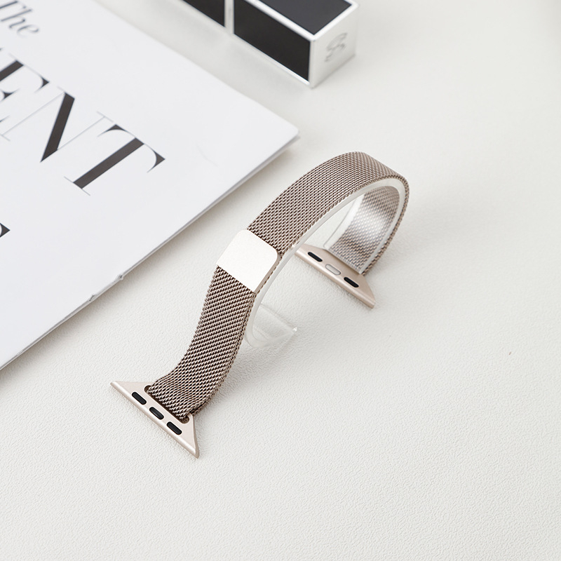 Baohong каишка за Apple Watch, неръждаема стомана, Миланез магнитна, женска