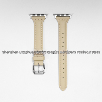 Ādas siksna Apple Watch - īsta āda, modes stils, neitrāla zīmols, 19 g, saderīga ar modeli 20499183604