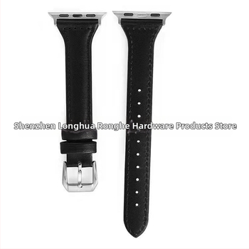 Ādas siksna Apple Watch - īsta āda, modes stils, neitrāla zīmols, 19 g, saderīga ar modeli 20499183604