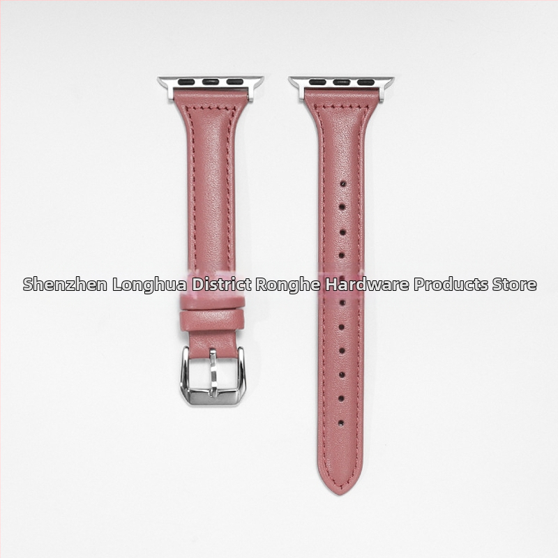 Ādas siksna Apple Watch - īsta āda, modes stils, neitrāla zīmols, 19 g, saderīga ar modeli 20499183604