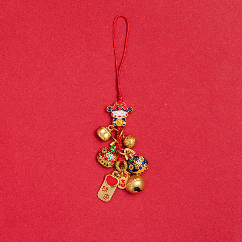 Kulcstartó 'Pass the Exam' felirattal • Zn ötvözet • galvanizált bevonat • állat motívum • etno-retro stílus