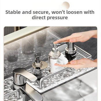 Alumiiniumsulamist vannitoa hoiukast, puurimata, liivapritsviimistlus, peegli ette paigaldatav, koormus 40 Jin, üks riiul