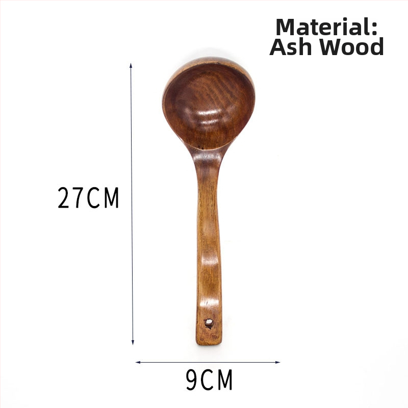 Koka ēdiena gatavošanas lāpstiņa nepieķepjošām pannām, anti-slīdēšana, anti-apdedzināšana, koks, logotipa druka, pielāgošana, privātā zīmola iespēja