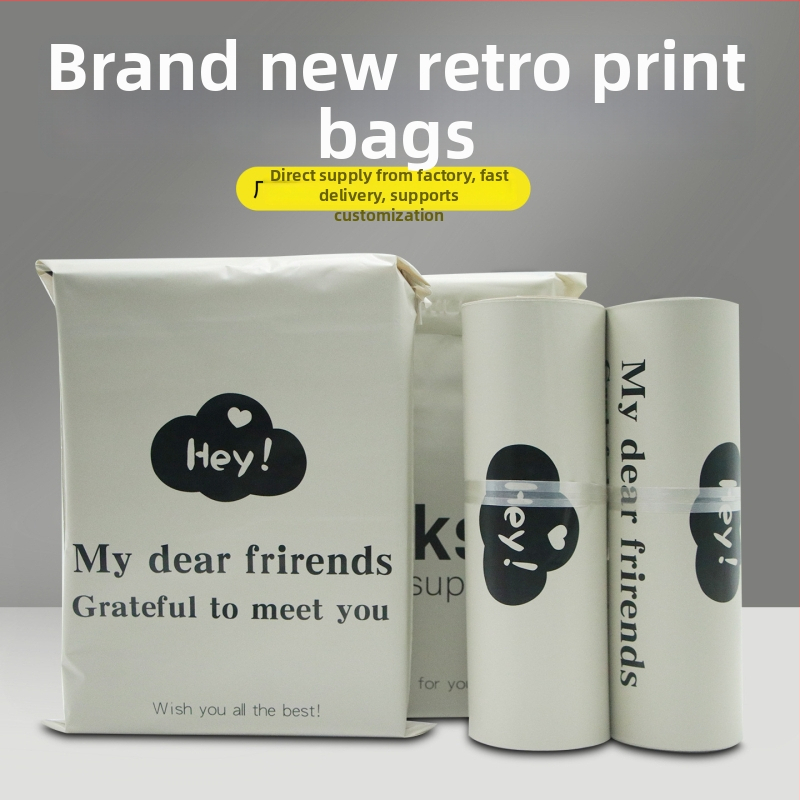 Debljane ekspres vrećice s engleskim otiskom, logotipom, vodootporne, PE pakiranje