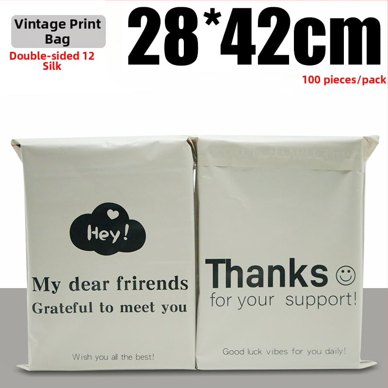 Debljane ekspres vrećice s engleskim otiskom, logotipom, vodootporne, PE pakiranje