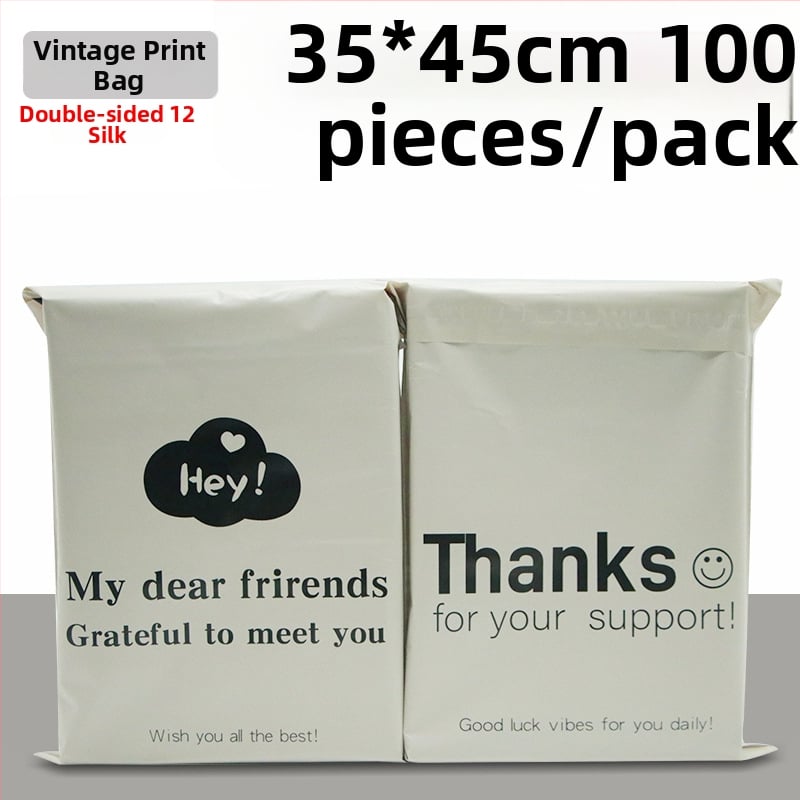 Debljane ekspres vrećice s engleskim otiskom, logotipom, vodootporne, PE pakiranje