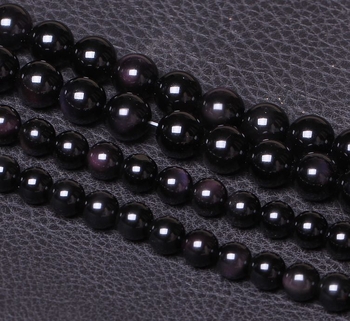 Obsidijan kuglice, slobodne, poluproizvodi, okrugle, brušene