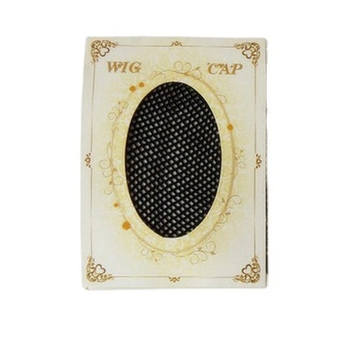 Paróka hálóval - hosszú göndör haj, ferde frufru, természetes stílus, hőálló rostok