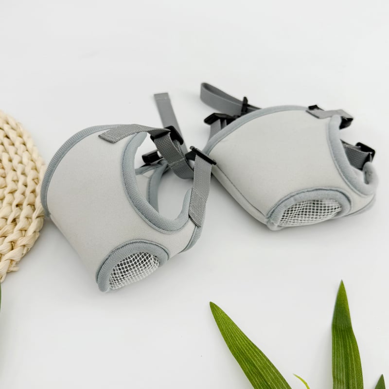 Μάσκα-μουζίλα γάτας, αναπνεύσιμη, πολυεστερικό νήμα + μεταλλική αγκράφα