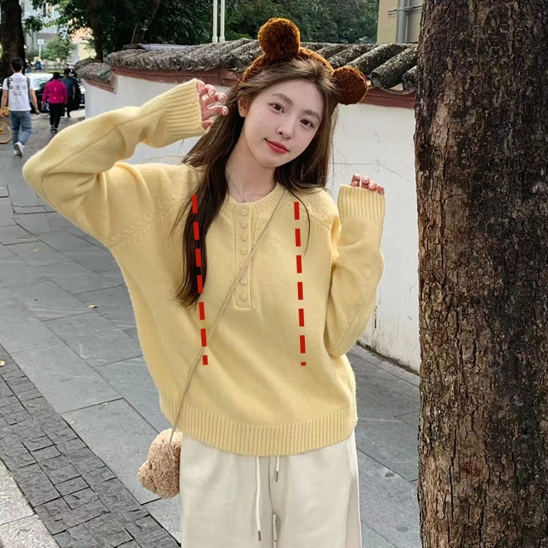 Set din două piese pentru alăptat: pulover și pantaloni, tricot din lână, 50–70% lână, toamnă 2024