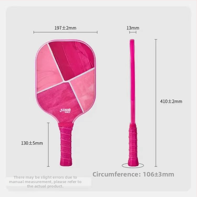 Raketa za pickleball Double Happiness – potpuno karbonska konstrukcija, 235 g, profesionalna sportska oprema