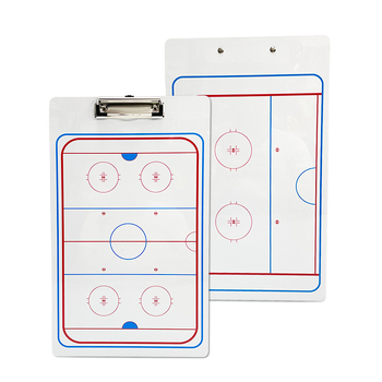JIANNA хокейен тактически борд – двустранен, преносим, изтриваем, PVC