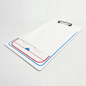 JIANNA хокейен тактически борд – двустранен, преносим, изтриваем, PVC