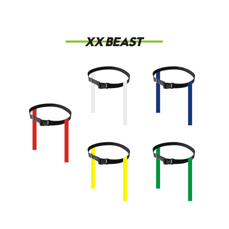 Juosta flag futbolui, PVC medžiaga, Velcro užsegimas, klijavimo jungtis, logotipo spauda galimas