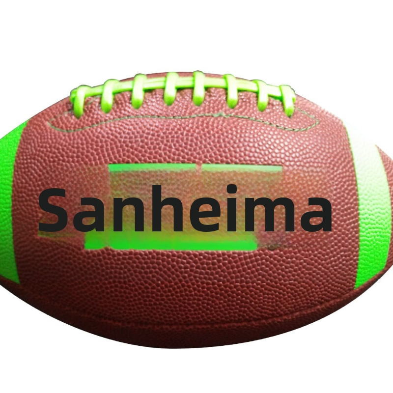 Black Horse PU regbio kamuolys, mechaniniu siuvimu, britų stilius, trys modeliai