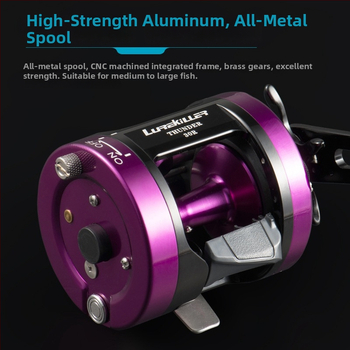 Mulinet za pecanje, potpuno metalna konstrukcija, namijenjena offshore ribolovu s brodom, model Thunder 30R, kapacitet najlona 12 kg