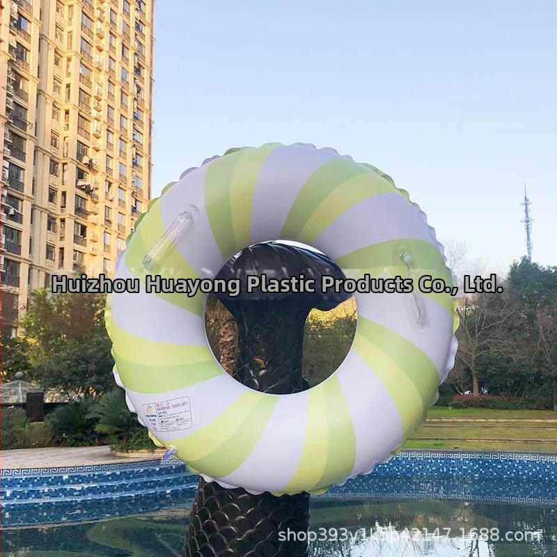 Pieaugušo piepūšamais PVC baseina riņķis – 0,25 mm PVC biezums, drukāts raksts, roku piepūšana