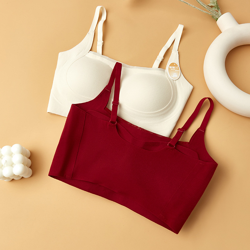 Nailoninė bandeau liemenėlė be petnešėlių, be siūlių, su plonai formuotais kaušeliais ir push-up palaikymu