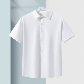 Japán stílusú férfi rövid ujjú ing, lélegző, gyorsan száradó, laza szabású