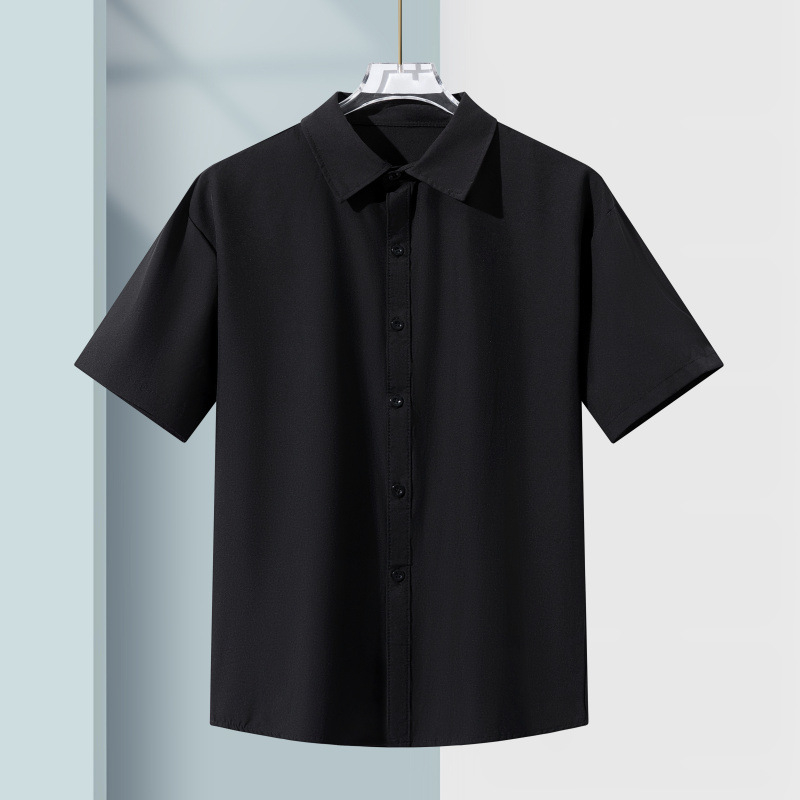 Japán stílusú férfi rövid ujjú ing, lélegző, gyorsan száradó, laza szabású