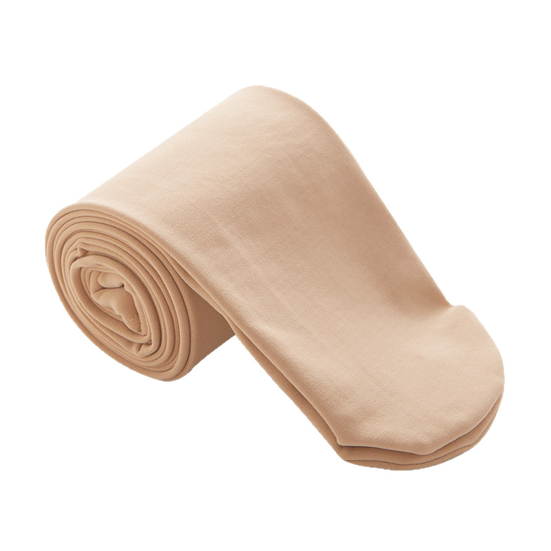 Дамски чорапогащи с нейлонова материя и флис подплата – плътни, едноцветни, повдигащ силует