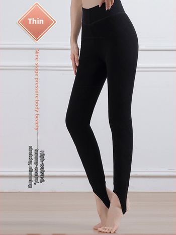 Термо леггинси със подплата от полар, смес памук-полиестер, супер дебели, висока еластичност, запазват топлината