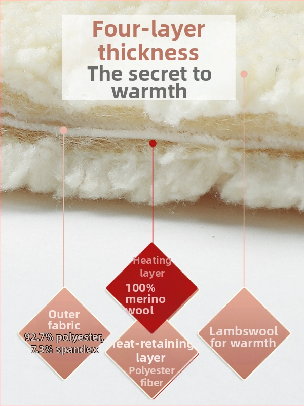 Термо леггинси със подплата от полар, смес памук-полиестер, супер дебели, висока еластичност, запазват топлината