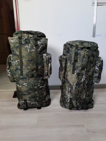 Σακίδιο πεζοπορίας μεγάλου χωρητικότητας, καμουφλαρισμένος σχεδιασμός, ύφασμα Oxford, Unisex, αδιάβροχο