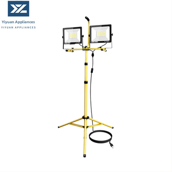 Pārvadājamā LED darba gaisma ar statīvu, 100W, 220V, IP66, 120° gaismas leņķis