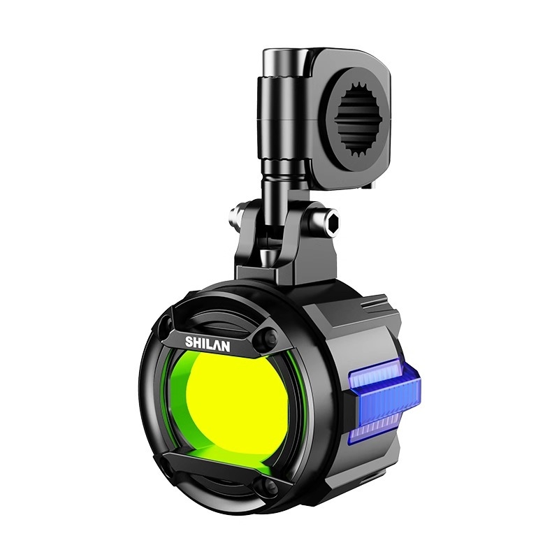 LED прожектор за мотоциклет с леща, 60W, 12V, 5A, алуминиева конструкция, GT20/GT20R