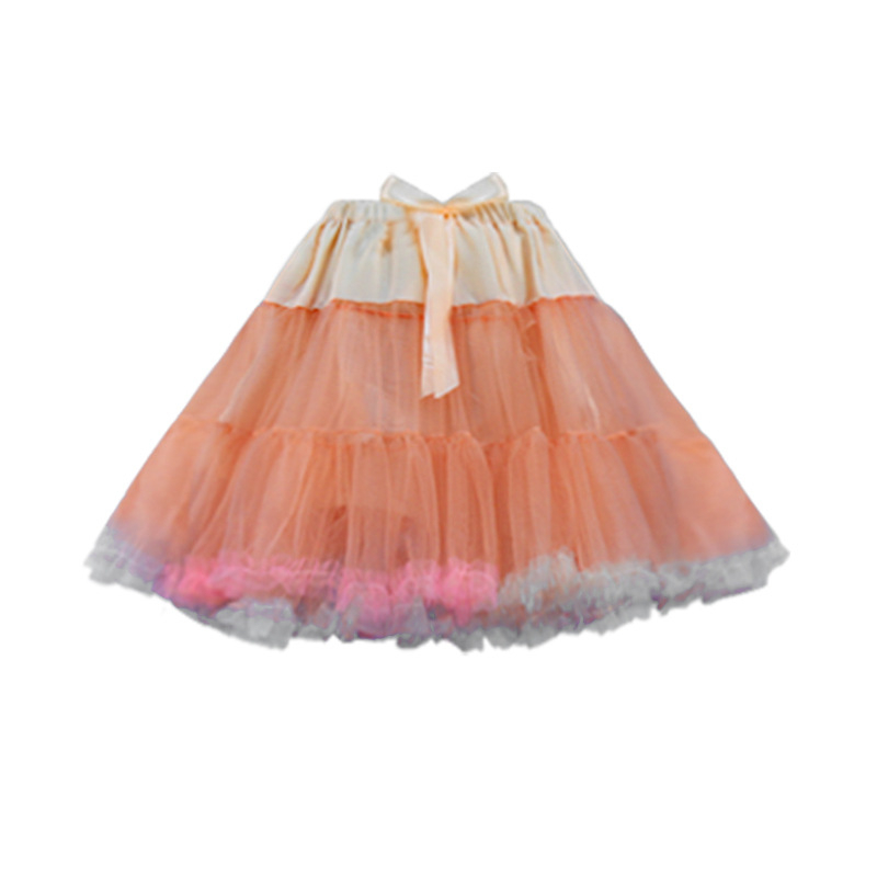 Crinolină pentru copii, fără oase, din tul moale, pentru rochie de prințesă, toamnă 2023