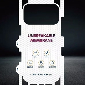 Hidrogel védőfilm iPhone 7 elő- és hátoldalára – matt, HD élesség, anti-ujjlenyomat, önjavítás