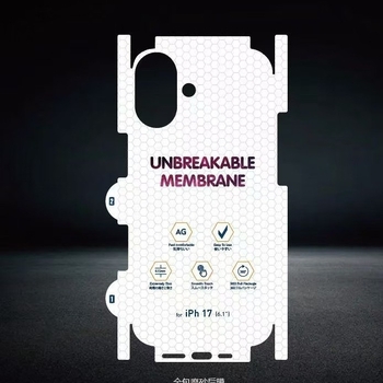 Hidrogel védőfilm iPhone 7 elő- és hátoldalára – matt, HD élesség, anti-ujjlenyomat, önjavítás