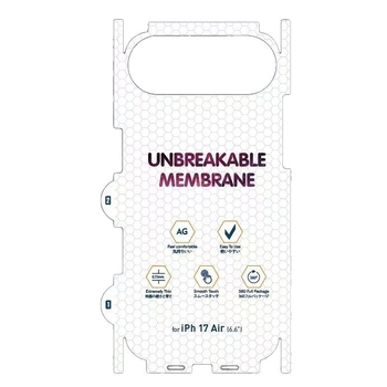 Hidrogel védőfilm iPhone 7 elő- és hátoldalára – matt, HD élesség, anti-ujjlenyomat, önjavítás