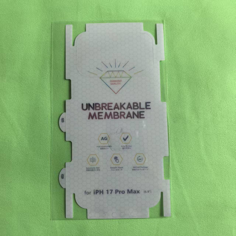 Hidrogel védőfilm iPhone 7 elő- és hátoldalára – matt, HD élesség, anti-ujjlenyomat, önjavítás