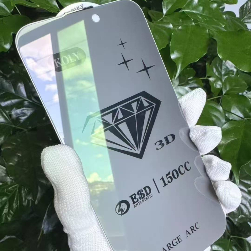 3D keret nélküli edzett üveg kijelzővédő iPhone 11–17 sorozathoz, magánéletvédő, porálló, HD, ujjlenyomatmentes