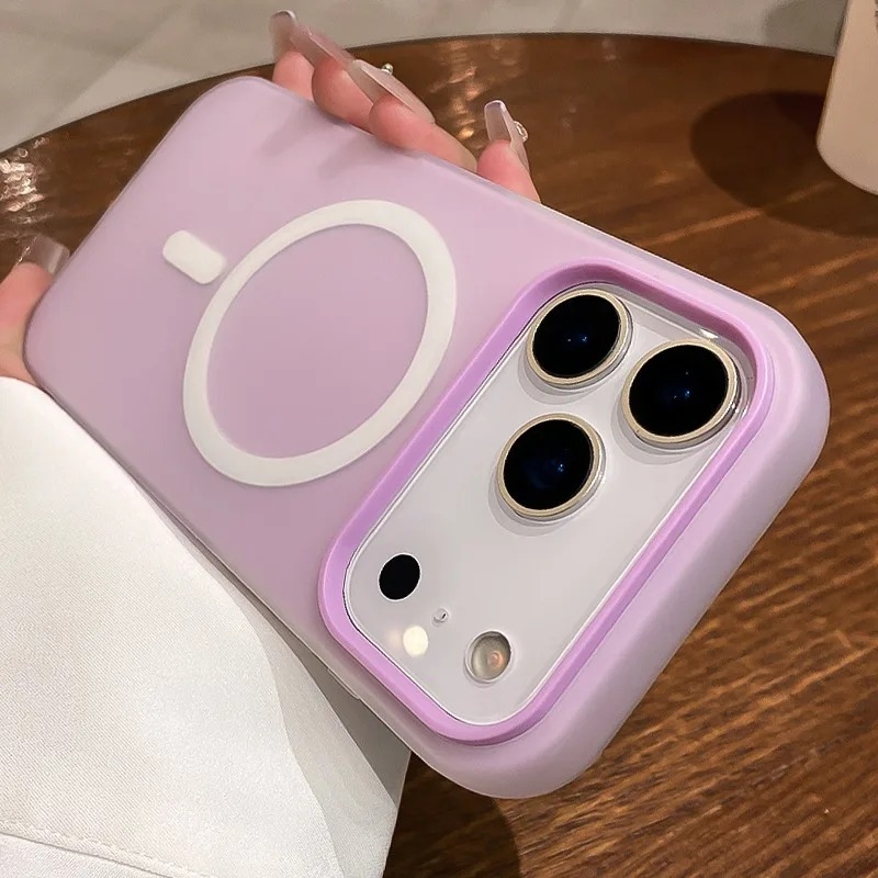 Telefonvédő tok matt felülettel és mágneses rögzítéssel, 2-in-1 kialakítás, TPU+PC, ütésálló