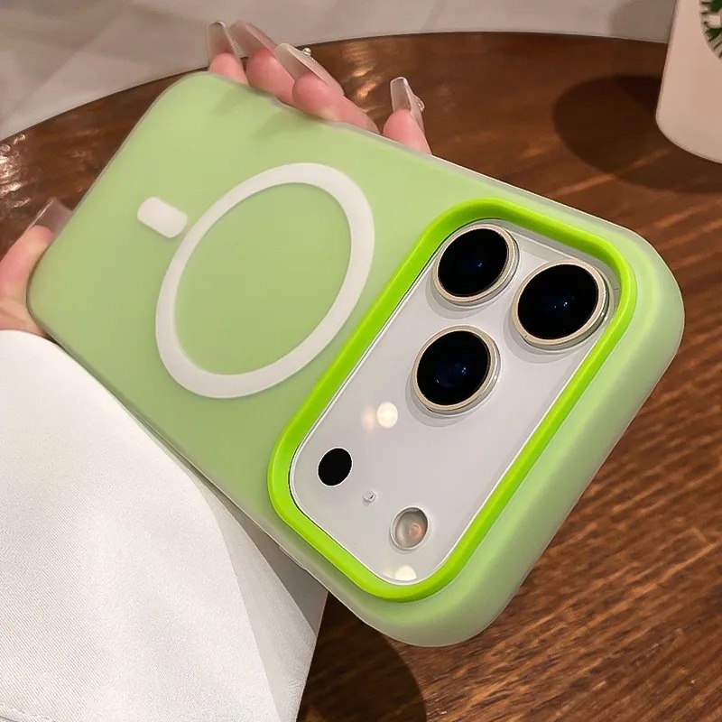 Telefonvédő tok matt felülettel és mágneses rögzítéssel, 2-in-1 kialakítás, TPU+PC, ütésálló