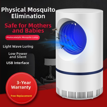 Fotokatalizinė uodų naikinimo lemputė, USB maitinimo šaltinis, tylus LED, modelis MWF-1, 5V 5W