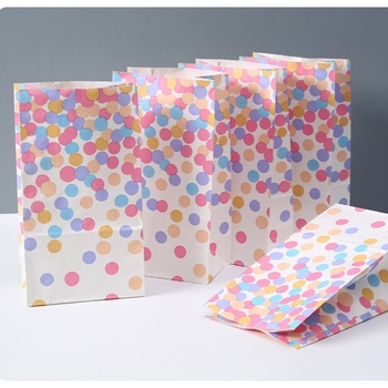 Gold Rock Kraft papīra dāvanu maisiņš ar kvadrātveida pamatni, universālai iepakošanai ar izdrukātu logotipu