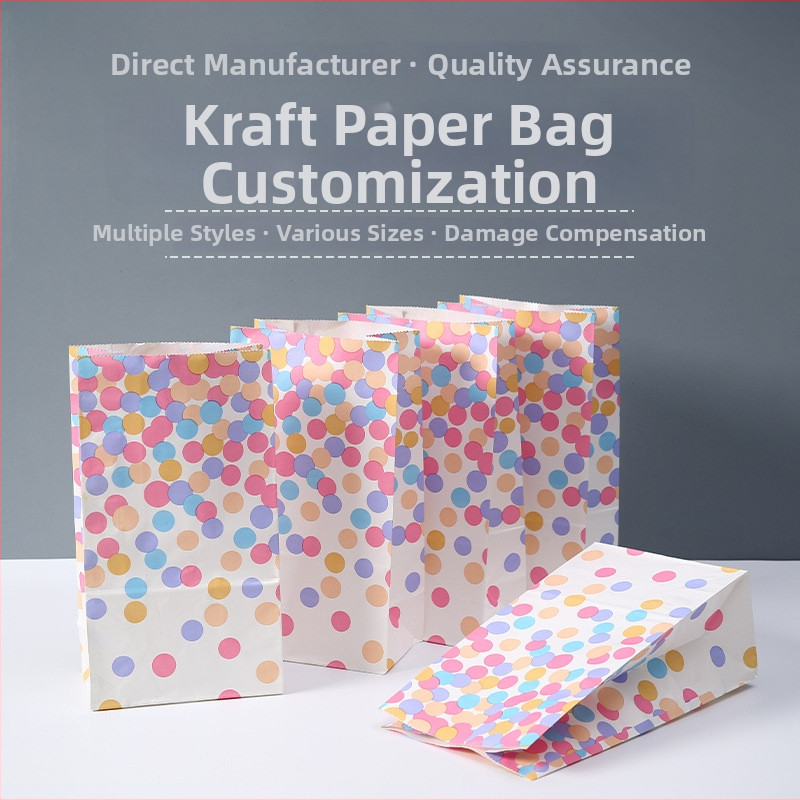 Gold Rock Kraft papīra dāvanu maisiņš ar kvadrātveida pamatni, universālai iepakošanai ar izdrukātu logotipu