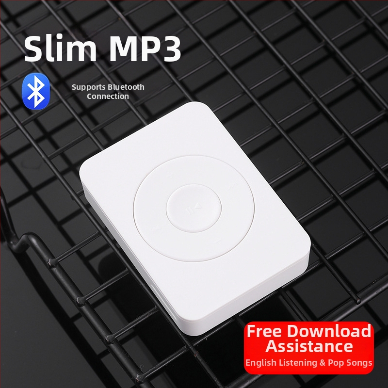 MP3-mängija sportimiseks ja jooksmiseks välise kõlaga – mudel U302, 150 mAh aku, 8 tunni taasesitust, ilma ekraanita