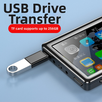 V5 MP5 mängija kapacitatiivse puutetundlikkusega ekraaniga, TF-kaardi tugi, 3200mAh aku, toetab MP3/WAV/APE ja AVI/RMVB