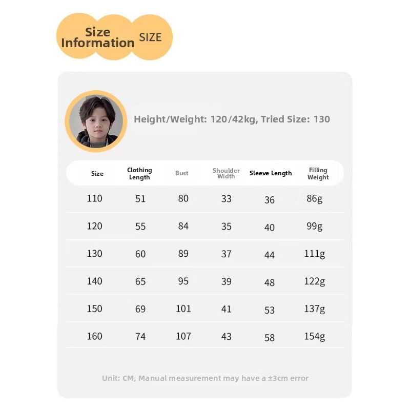 Detská zimná bunda s perím v korejskom štýle, unisex, s kapucňou, 81–85% bieleho kačacieho peria, mäkká bavlnená vrchná látka a podšívka, stredná dĺžka, voľný strih, zips, zima 2025