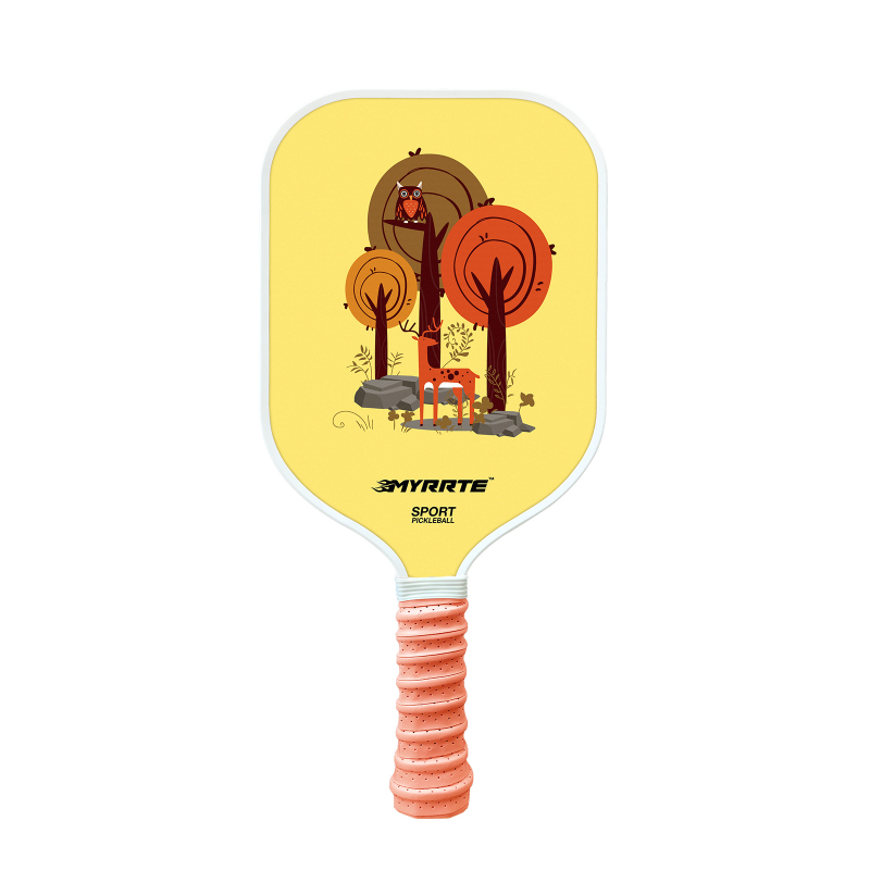 Set de rachete pickleball pentru copii, fibră de sticlă, 180 ± 5 g, brand myrrte